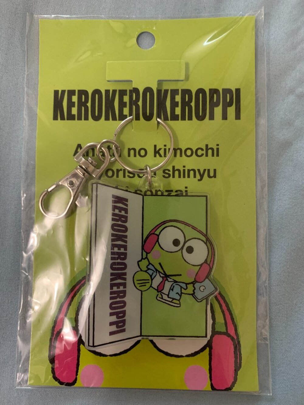Sanrio KeroKeroKeroppi Acrylic Keychain